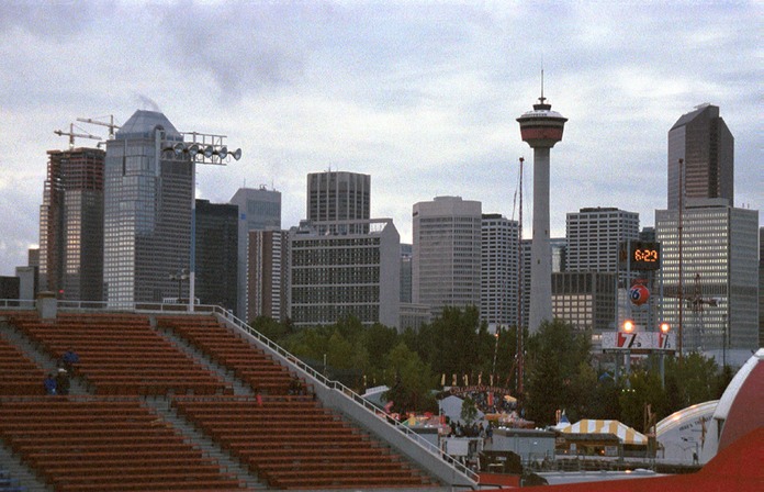 Calgary From the Park